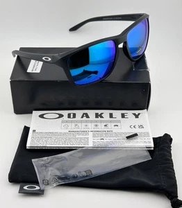 Auténticas gafas de sol Oakley Sylas negras mate para hombre, zafiro Prizm polarizado - Imagen 1 de 22