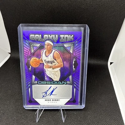 2024-25 Panini Obsidian Purple Flood Ink Mike Bibby/49 -# GI-MIK - image 1 of 2