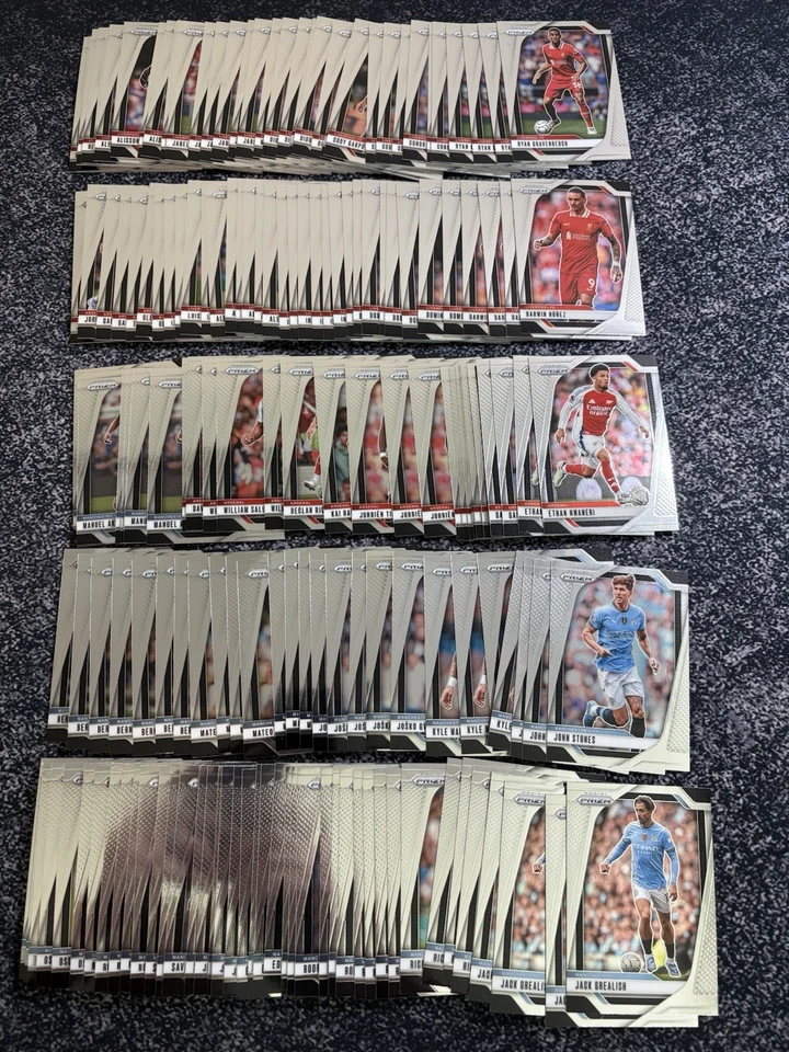 2024/25 Prizm Prem. League Soccer,4 CARD MINIMUM,cards151-300,30% off FREE SHIP - Image 1 of 1