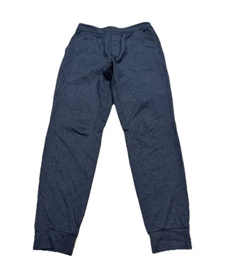 Calça Jogger Lululemon Intent Masculina Média Couro Cinza Puxada Cônica LM5569S - Imagem 1 de 4