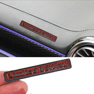 1Pc Limited Edition Logo Car Sticker Emblem Badge Decal Strip Tape Accessories - Bild 1 von 11