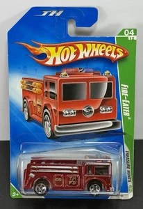 Camión de bomberos Mattel Hot Wheels Treasure Hunts '09 4/12 #046 2009 Fire Eater - Imagen 1 de 5