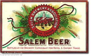 Salem Bier Etikett Kühlschrank / Werkzeugkasten Magnet - Bild 1 von 1