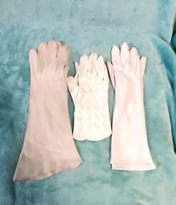 3 Pairs Of Vintage Gloves - Picture 1 of 17