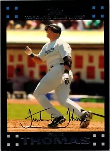 2007 Topps Baseballkarte #305 Frank Thomas Sehr guter Zustand - Bild 1 von 2