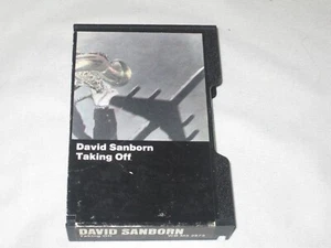 DAVID SANBORN Taking Off (1975) CASSETTE TAPE Hard Shell Case Original Funk - Picture 1 of 4