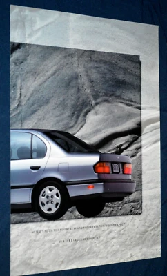 Infiniti G20 1991 vista trasera anuncio original concesionario anuncio impreso 90 91 Foto 1 de 2
