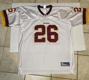 Washington Redskins Vintage Reebok On Field Jersey #26 Clinton Portis Sz 54 XXL - Picture 1 of 11