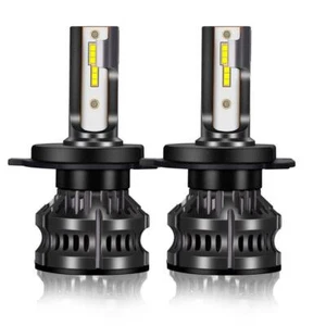 2pcs 1860 Chip H1 H4 H7 H11 LED Car Headlight Combo Kit 6000K 16000LM Universal - Picture 1 of 12