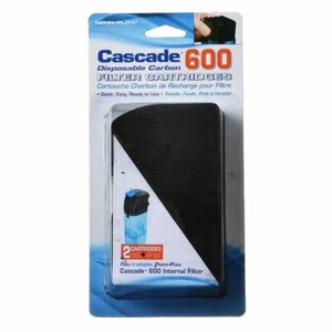 Cartuchos de carbono desechables con filtro interno Penn Plax Cascade 600 2 por paquete - Imagen 1 de 1