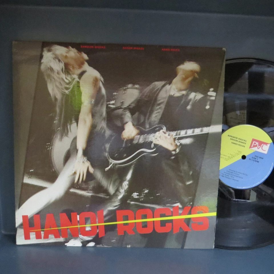 Hanoi Rocks-Bangkok Shocks, Saigon Shakes, Hanoi Rocks-VINYL LP-USED-SHLPDI15... - Image 1 of 2