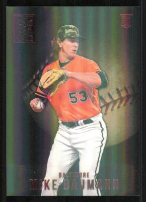 2022 Panini Capstone Red #6 Mike Baumann - Image 1 of 2