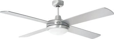 Ventilatore Soffitto con Luce DCG Eltronic Telecomando 4 Pale Grigio VECRD40TL - Immagine 1 di 2