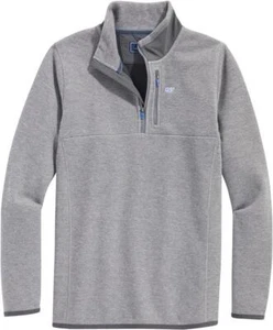 Vineyard Vines Kids Mountain 1/4 Zip Pullover in Grey Size XL (18) - Picture 1 of 5