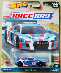 2023 HOT WHEELS PREMIUM RACE DAY #3/5 - AUDI R8 LMS - Picture 1 of 1