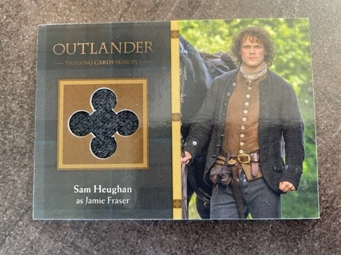 RARE Sam Heughan Season 1 Outlander Wardrobe Card Cover