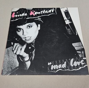 Linda Ronstadt Mad Love 1980 Elektra Asylum Records Vinyl Record LP 5E-510 - Picture 1 of 18