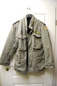 Pit Bull Inc. Übergangsjacke Winter Parka Winterjacke Größe M Militär Look Oliv - Bild 1 von 7