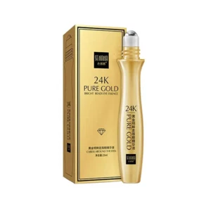 24K Gold Bright Eye Roller Eye Cream Moisturizing Eye Serum 15mL - FREE POSTAGE - Picture 1 of 10