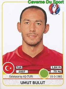423 UMUT BULUT TURKIYE TURKYE GALATASARAY.SK STICKER EURO 2016 PANINI - Picture 1 of 1