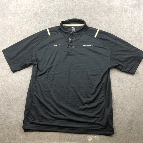 Vintage Vanderbilt Commodores Jersey Mens Large 18 Black Embroidered Fab Knit Cover