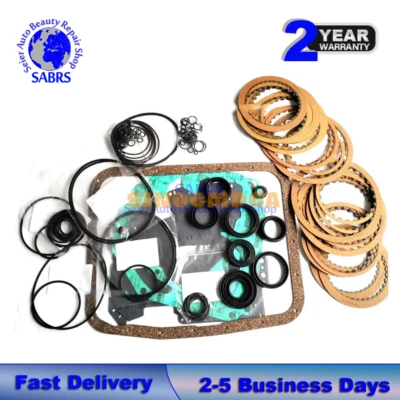 Kit de placas de fricción de reconstrucción de embrague de transmisión automática aptas para SUBARU 4EAT F4AEL Foto 1 de 2