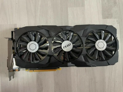 MSI NVIDIA GTX1070 GeForce DUKE 8GB GDDR5 Graphics Card Video Card DVI DP HDMI  - Image 1 of 4