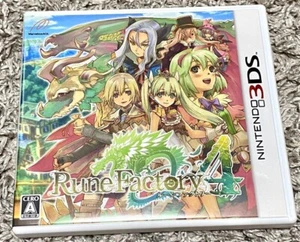 Rune Factory 4 Nintendo 3DS Marvelous NTSC-J (Japan) Japanese version - Picture 1 of 3