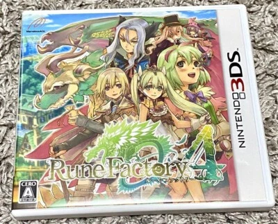 Rune Factory 4 Nintendo 3DS Marvelous NTSC-J (Japan) Japanese version - Image 1 of 3