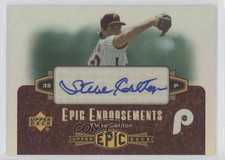 2006 Upper Deck Epic Endorsements /25 Steve Carlton #EE-SC1 Auto HOF