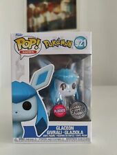 Funko POP! #921 Pokemon Glaceon flocked Spezial Glaziola Evoli Eevee Neu/OVP