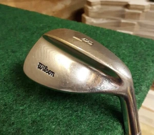 Cuña de hierro de arena vintage Wilson SI 35,5" larga acero rígido flexible para diestros - Imagen 1 de 8