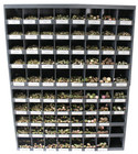 5,170 pc Grade 8 Coarse Thread Bolt Nut & Washer Assortment w/ 2 Metal Bolt Bins