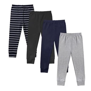 Baby and Toddler Boys 4-Pack Cotton Pants Stripe Size 6 - Picture 1 of 6