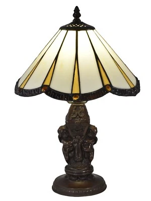 Lámpara de mesa con acento Rosita Tiffany STT17061-P90-DALE TIFFANY Foto 1 de 2