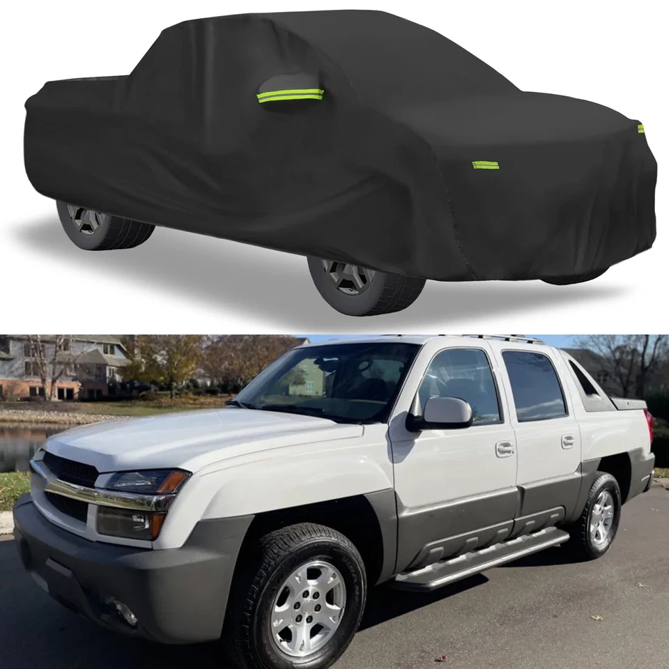 For Chevrolet Avalanche 1500 2500 Car Cover Outdoor Waterproof Sun UV Protection - Image 1 of 4