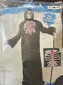 Bleeding Skeleton Child Halloween Costume - Picture 1 of 3