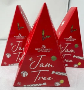 (3) Cajas de Regalo VACÍAS Forma Árbol de Navidad Pared de Piedra Cocina 8" x 6" - Imagen 1 de 9