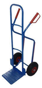 Sackkarre, Transportkarre Stahl METALL-Felgen + ROLLENLAGER - MASSIV !! - Bild 1 von 4