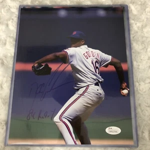 DOC GOODEN signed 8x10 MLB HALL OF FAME CY YOUNG ROY legends JSA COA - Picture 1 of 1