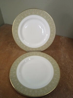 Pair of Vintage 1970s, Royal Doulton 'Sonnet' 20.5cm Starter Plates, H5012 VGC - Image 1 of 4