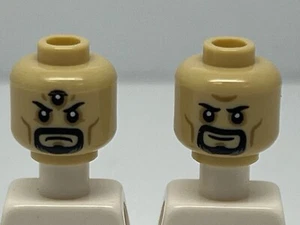 Lego Minifigura Cabeza Superhéroes Doctor Extraño Siniestro Extraño H15 - Imagen 1 de 1