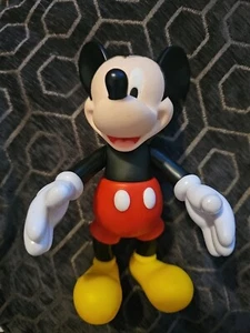 Vintage Mickey Mouse Vinyl Figure Vintage 7" - Picture 1 of 6