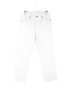 Vaqueros Wrangler 90s Vintage Blanco W33 L32 Hombre - Imagen 1 de 6