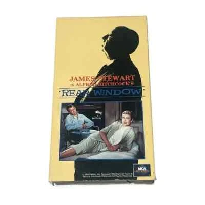 Rear Window Alfred Hitchcock VHS James Stewart Grace Kelly Vintage Foto 1 de 4