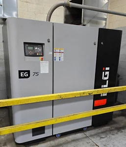 ELGI EG 75 V-125, 100HP, 453CFM @ 125 PSIG, 460V, 60Hz, 3 Phase - Picture 1 of 7
