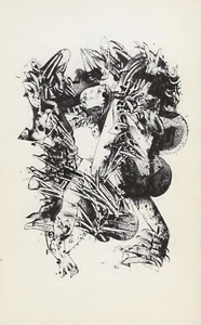 Postcard Léon Bellefleur "Dragon-givre" 1956 MINT Unused Graph MINT - Picture 1 of 1