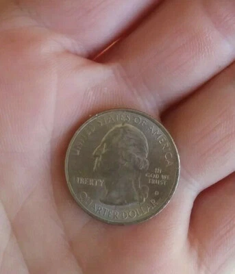 2015 Nebraska Homestead Quarter one side has no edge super rare htf - Image 1 of 2