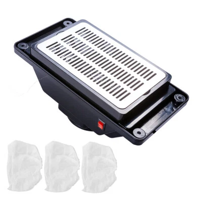 Colector de polvo para uñas, aspiradora de escritorio silenciosa, colector de polvo con ventilador para uñas Foto 1 de 4