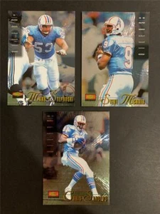 1995 Classic Images Limited Houston Oilers Team Set 3 Cards Steve McNair RC - Picture 1 of 1